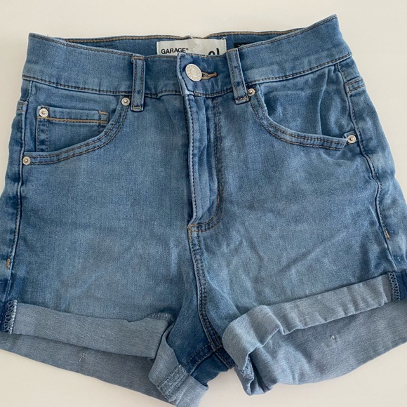 Garage, Women’s XS, blue Jean shorts - Picture 1 of 2